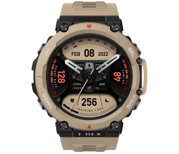 Amazfit Amazfit T-Rex 2 Desert Khaki - 1060888 - zdjęcie 2